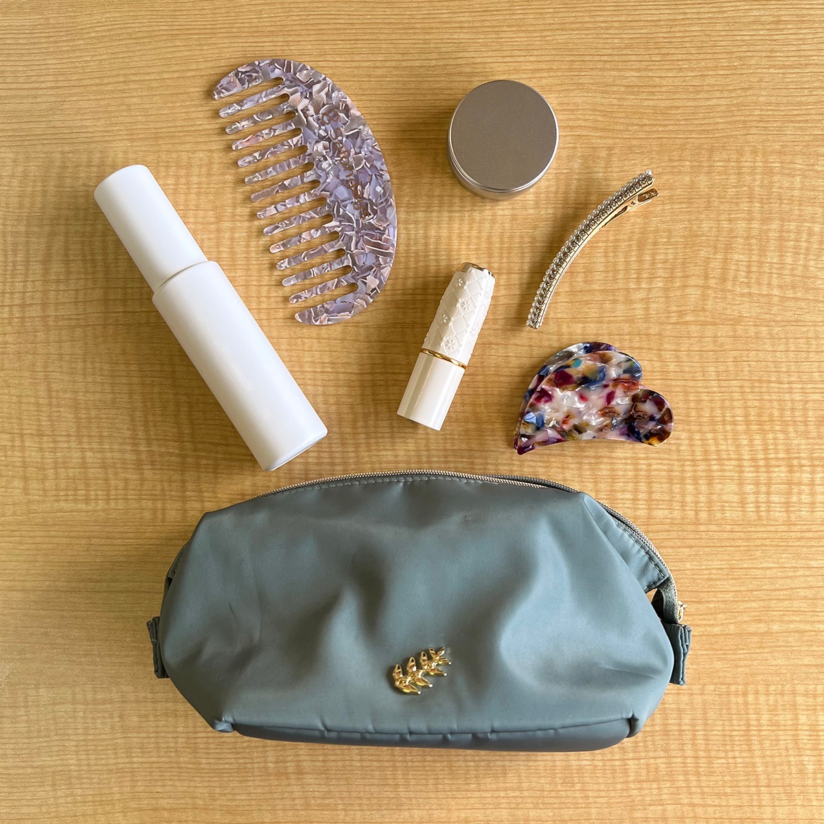 マーブルコーム(半月) 【ネコポス対象】