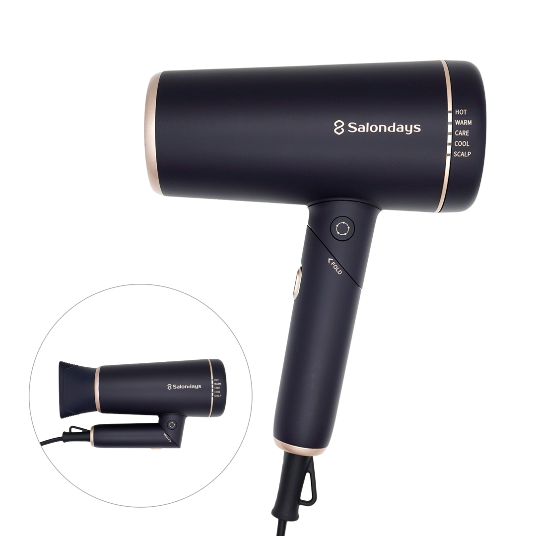 Salondays 海外対応 プラズマケア ヘアドライヤー SHD-501F 低温速乾 静電気抑制