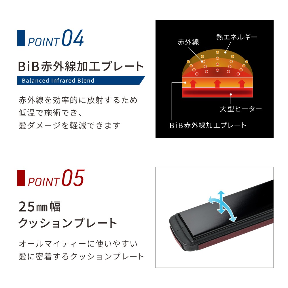 オーシャントリコ スタンダードアイロン AHI-252OT