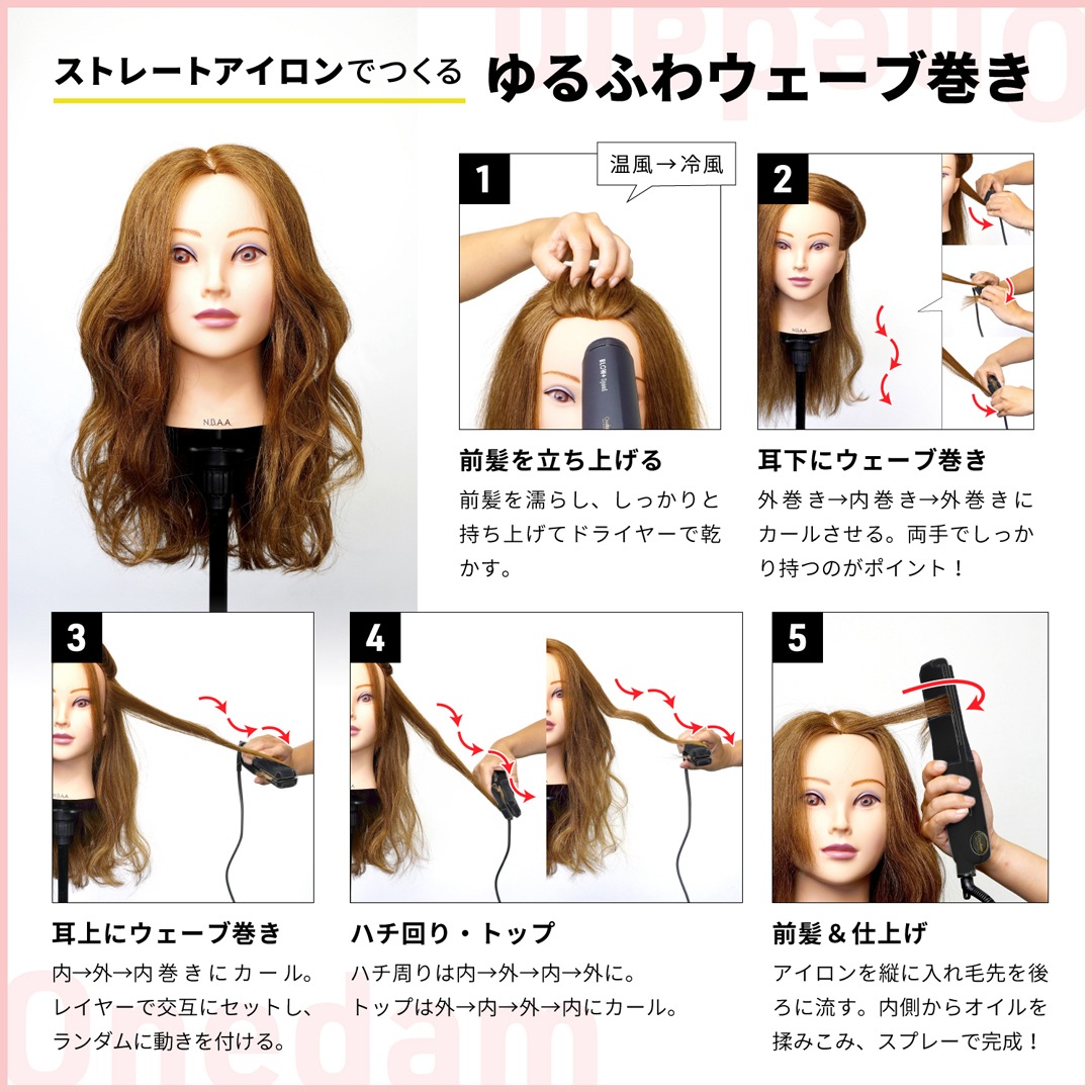 【特価】【一般用】【カスタム可】ストレートアイロン 25mm AHI-251C