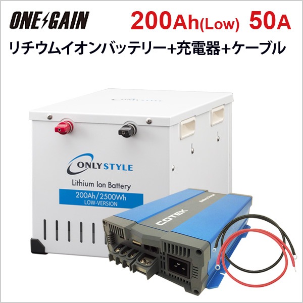 オンリースタイル リン酸鉄リチウムイオンバッテリー 12v 高性能急速充電器 セット 2500wh 0ah Low Version Simplebms内蔵 Wb Lyp0aha12sb Low Cx1250 Ors0lv Cx1250 カスタマイズ設定済 すべての商品 ワンゲインネットショップ本店