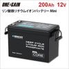 RENOGY 200AH 12V ����Ŵ������।����Хåƥ꡼ Core  Mini ���꡼��Mini ����Ŵ������।����Хåƥ꡼ ��Υ��� RBT12200LFP-M���֥Хåƥ꡼ ������ �����ԥ󥰥��� ���졦Υ���Բ�