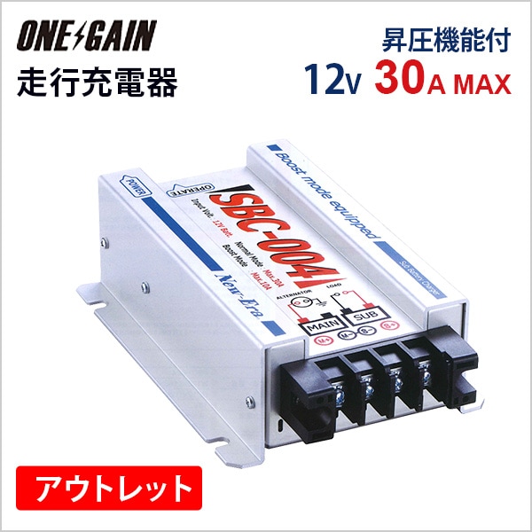 �����ȥ�å� NewEra �˥塼���顼 ���Խ��Ŵ� ������ǽ�դ� ���֥Хåƥ꡼���㡼���㡼  SBC-004 ���������ή30A �����⡼��10A �����Ű�12V