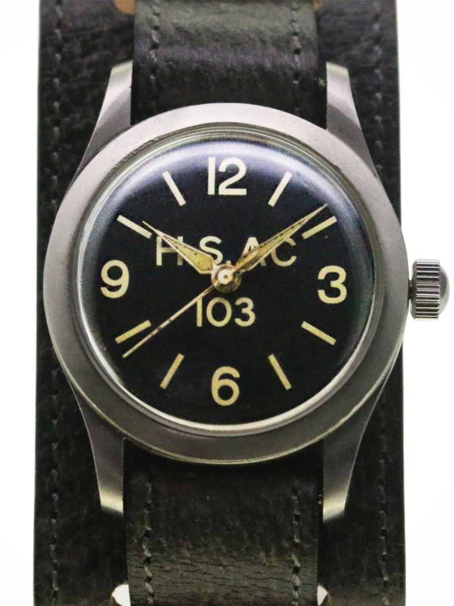 LONGINES 耐磁メタルスクリューバックケース MILITARY