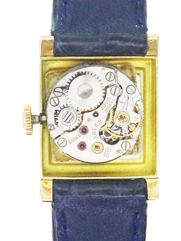 ROLEX Precision 手巻き時計 スクエアケース ロレックス/プレシジョンスクエアケース/ゴールドダイヤル/Rolex