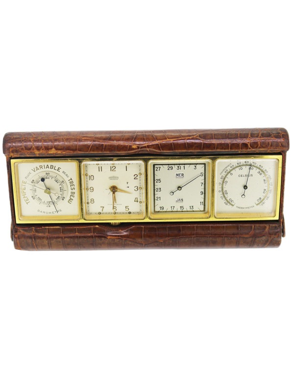 HERMES 置き時計 シルバー ゴールド HERMES - HERMES 置き時計 シルバー ゴールドの通販 by りりな's