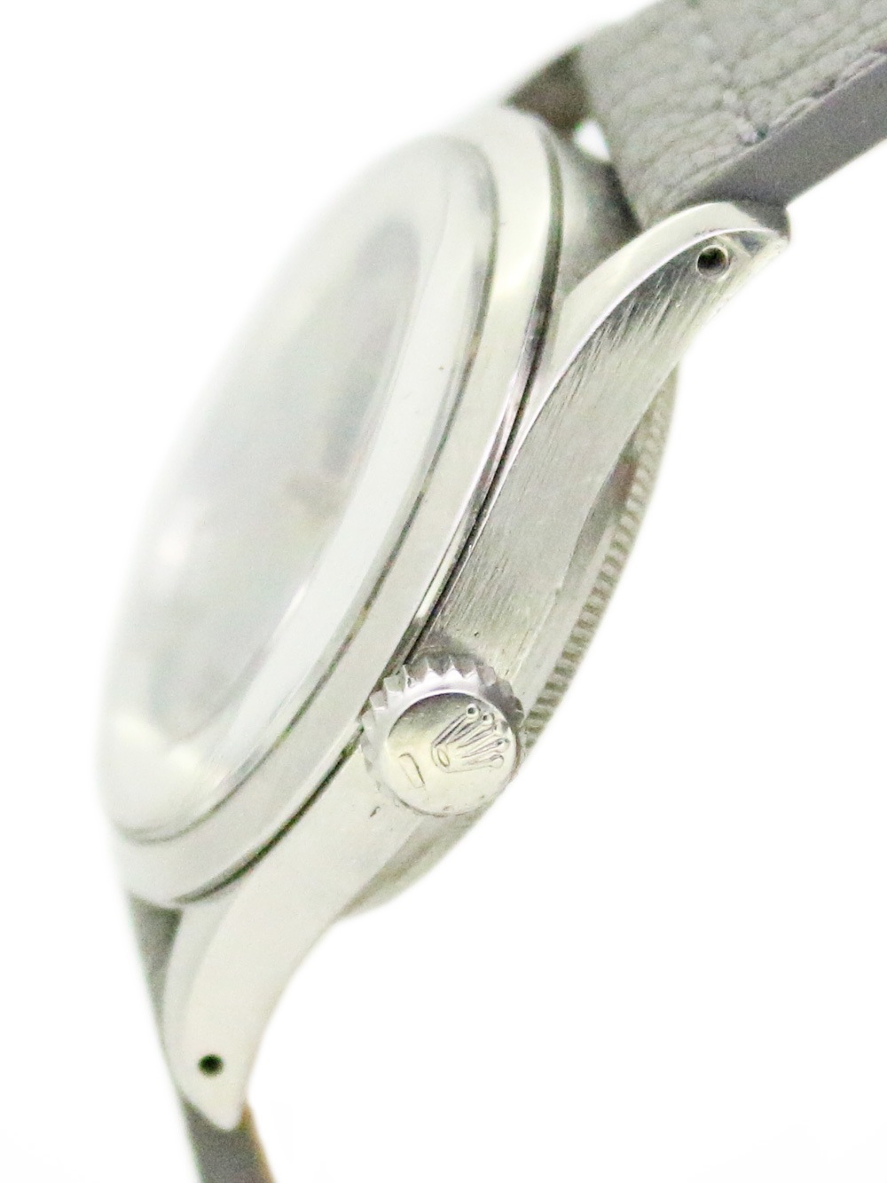 ROLEX SS オイスターパーペチュアル セミバブルバック
