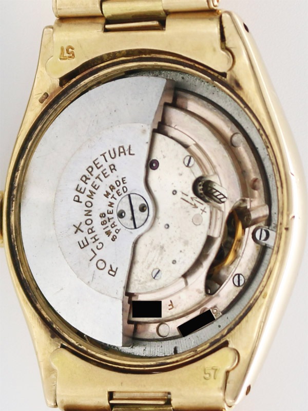 【待望★】 ROLEX 18K．オイスターパーペチュアル「セミバブル 時計