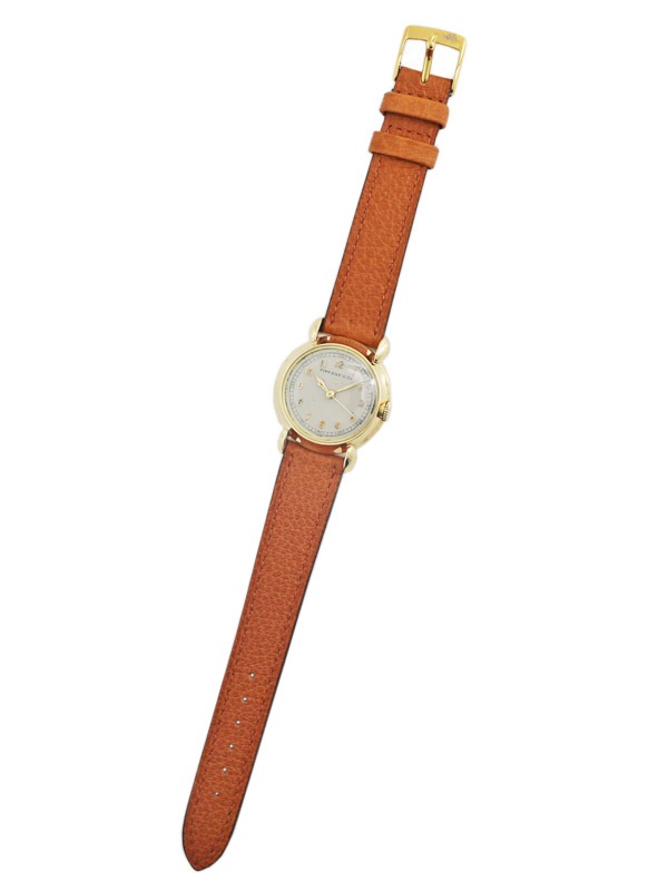 凡 Tiffany & Co. 手巻き時計 ゴールド TIFFANY&Co. ティファニー 18KYG 金無垢 レディース