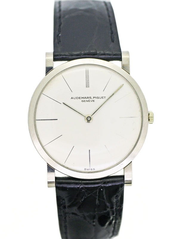 AUDEMARS PIGUET 18K。W．G．ラウンドケース