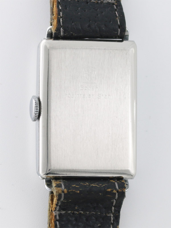 STOWA SS レクタングラーケース 紳士用手巻き 未使用品