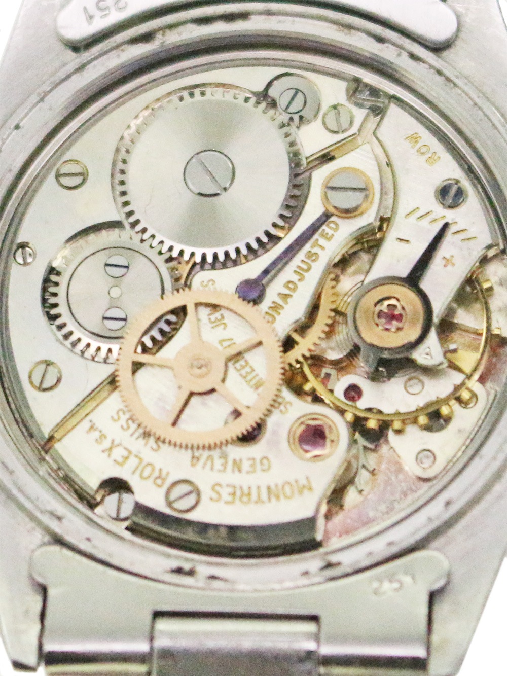 ROLEX SSオイスター「SPEEDKING」ブラック