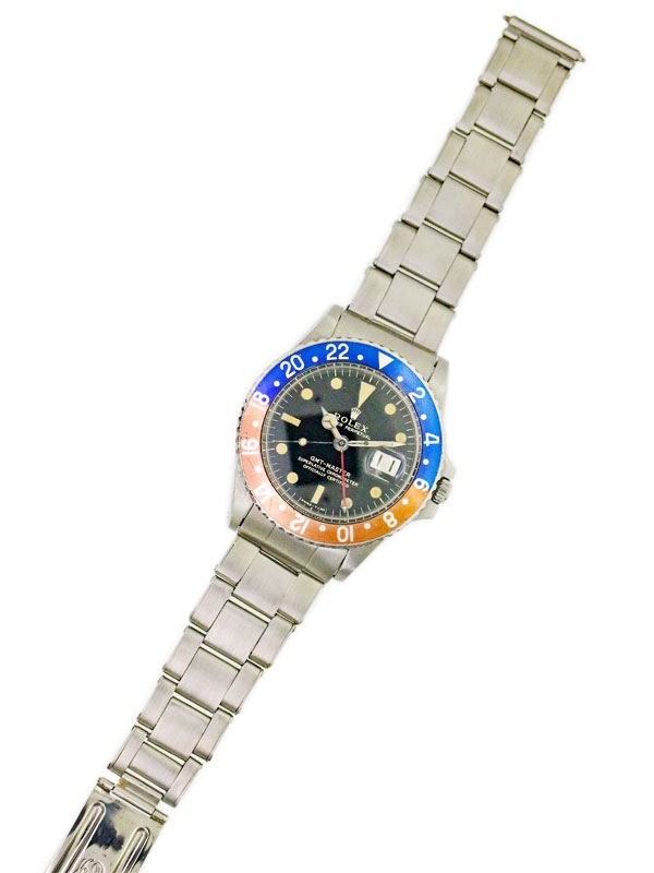 チ*認様 ROLEX OYSTER PERPETUAL GMT-MASTER I ROLEX【1966年製】【ミラー ミニ針】オイスターパーペチュアル GMT