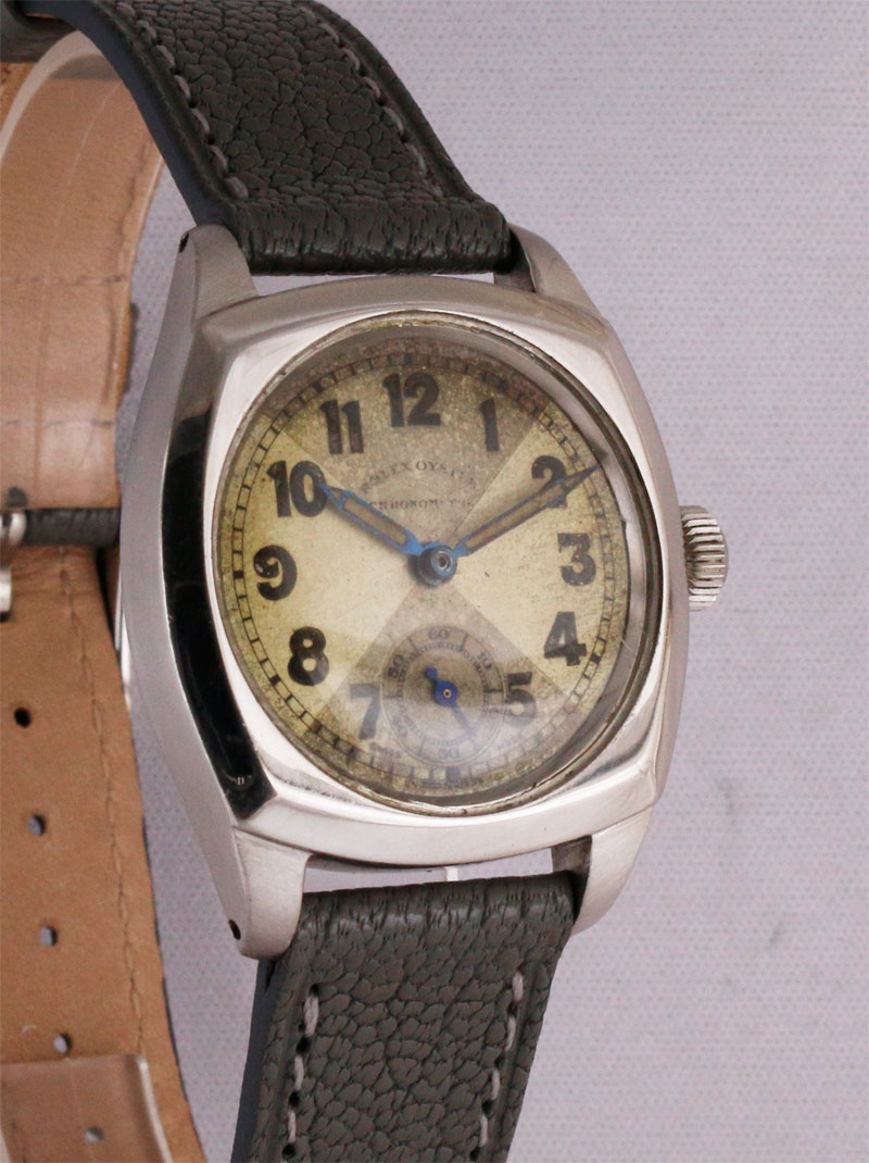 ROLEX SS クッションアーミーケース「クロノメーター