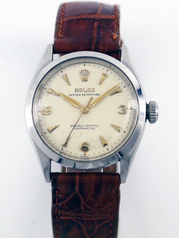 ROLEX SS オイスターパーペチュアル「セミバブルバック