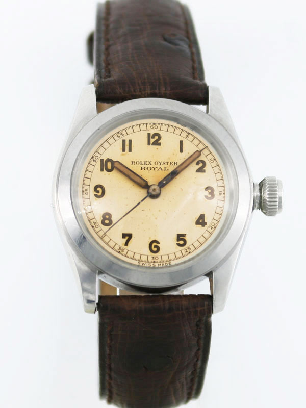 ROLEX SSオイスター「ROYAL」ボーイズサイズ手巻き