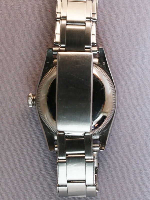 ROLEX SS エンジンターンドベゼルオイスタ