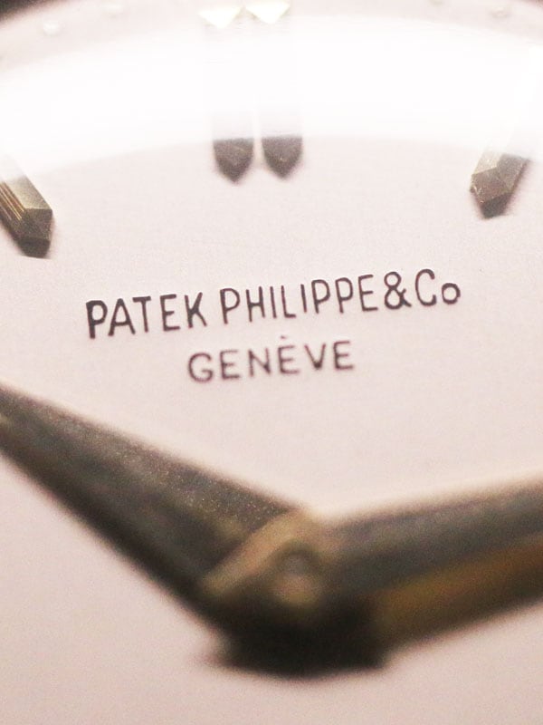 PATEK PHILIPPE ＆ Co．18K．ラウンドケース