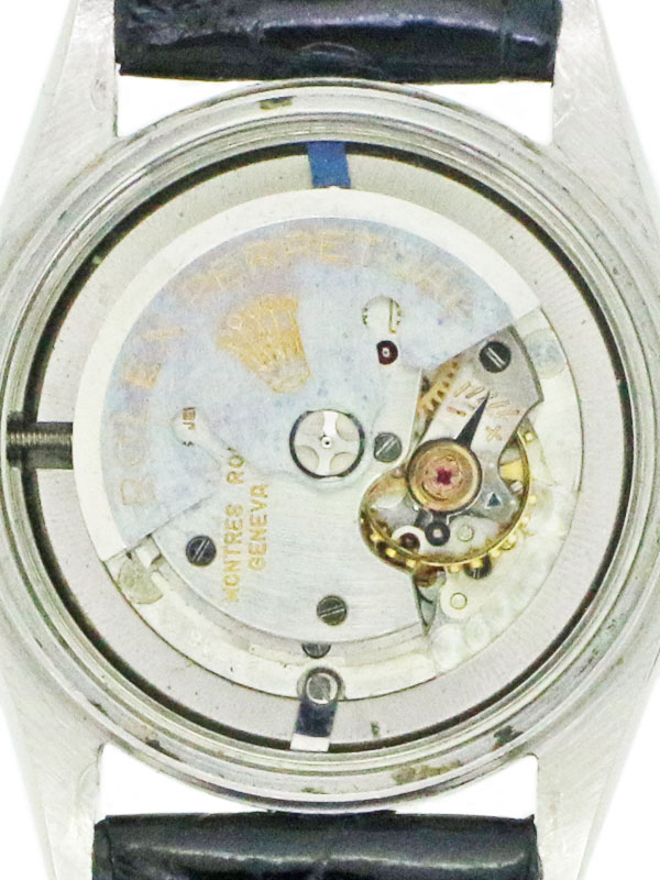 ROLEX 自動巻き ブラックダイヤル 時計 ロレックス ワイドボーイ ブラックミラーダイヤル(ギルド