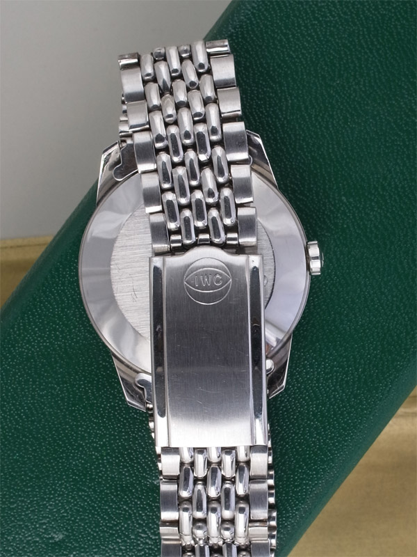 International Watch Co．SS スナップバックラウンドケースオートマチック BOX 保証書付 JAEGERLE