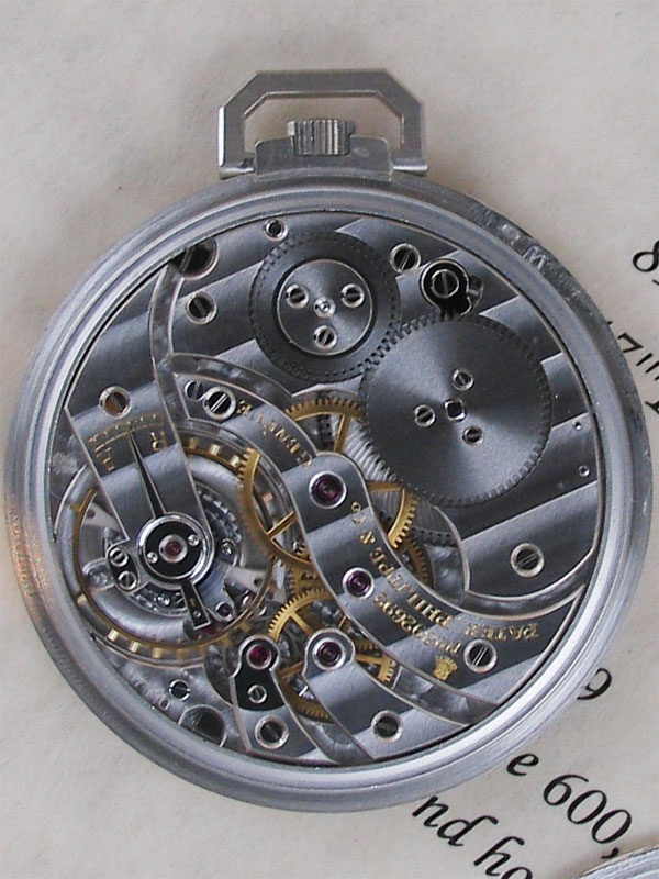 PATEK PHILIPPE Pt，ケースダイヤモンドダイヤル懐中