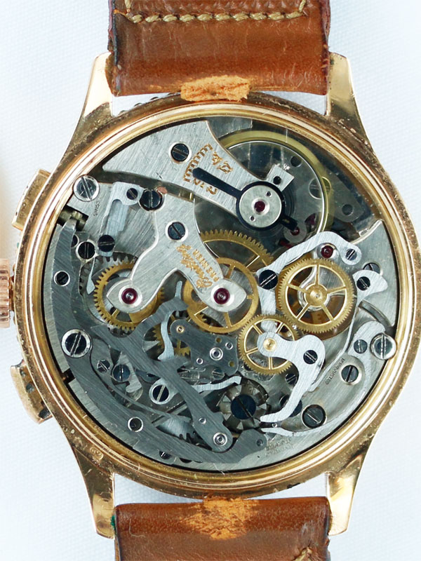 BREITLING 18K．ピンクゴールドラウンドケース