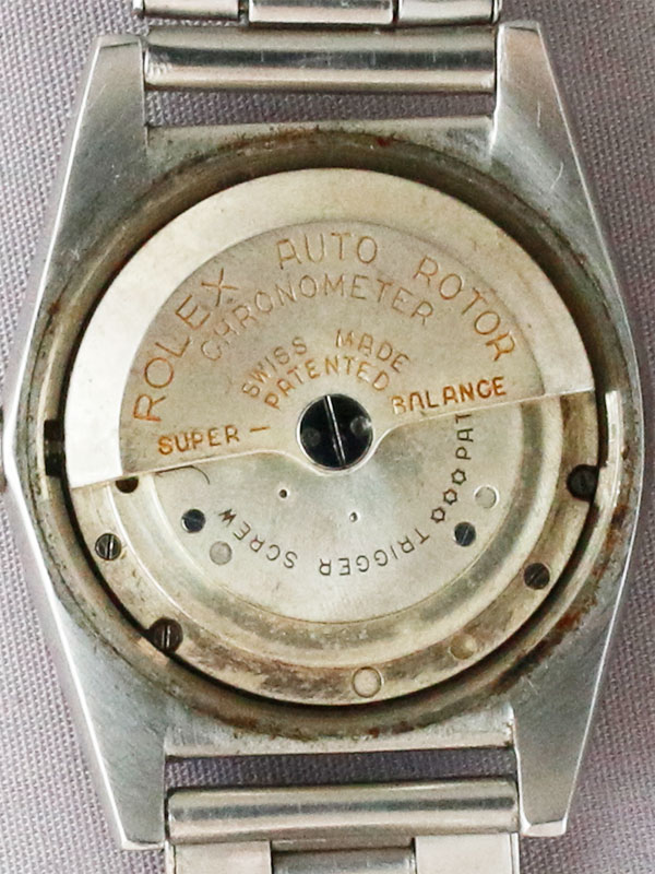 ROLEX SS オイスターパーペチュアル 「バブルバック」 ブラック