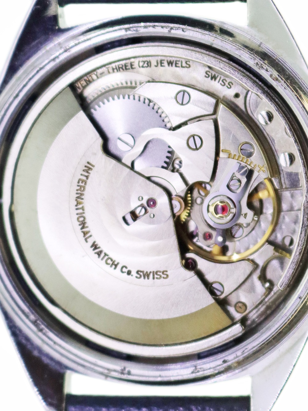 IWC SS トノー型スクリューバックケース
