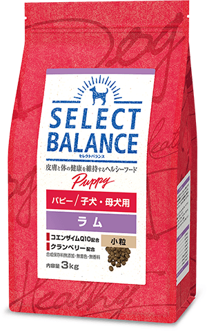 セレクトバランス　パピー / 子犬・母犬用ラム小粒　3kg