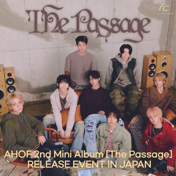 【1/21(水)- 2部 -メンバー全員ハイタッチ会 参加券付き】AHOF 2nd Mini Album [The Passage] QR ALBUM Ver. 1枚