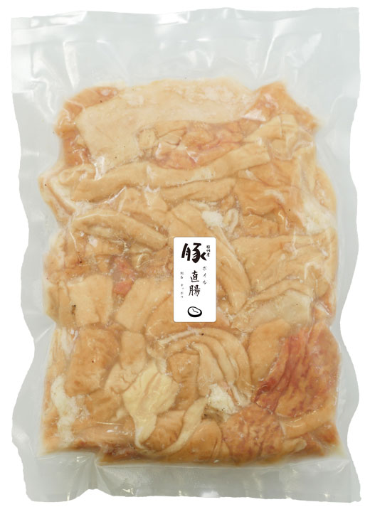【受注後製造】信州産　豚ボイル直腸　キザミ　500g