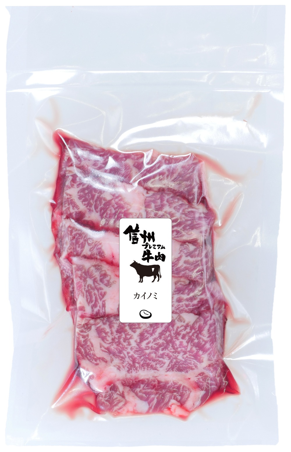 信州プレミアム牛肉　カイノミ焼肉用　160g