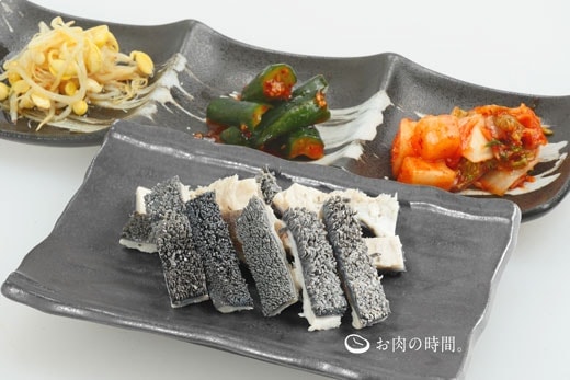 信州産牛ボイル黒モツ　150g