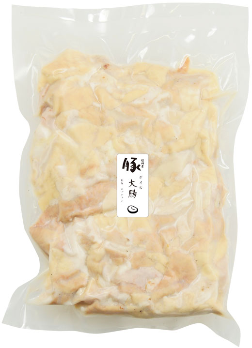 【受注後製造】信州産　豚ボイル大腸　キザミ　500g