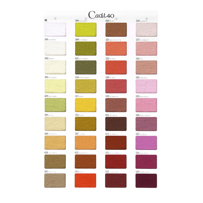 キャデット40 (カラー見本帳)