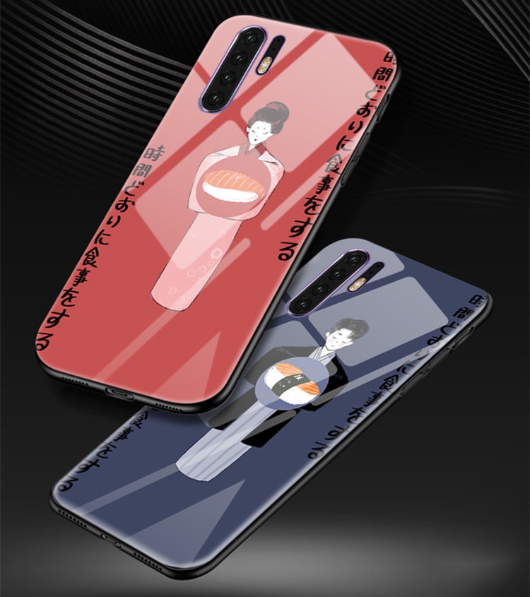 送料無料 Huawei P30 ケース ファーウェイ スマホケース Tpu ガラスケース 背面カバー 女の子 スマホケース Huawai用 Huawei P30 ケース Only Love
