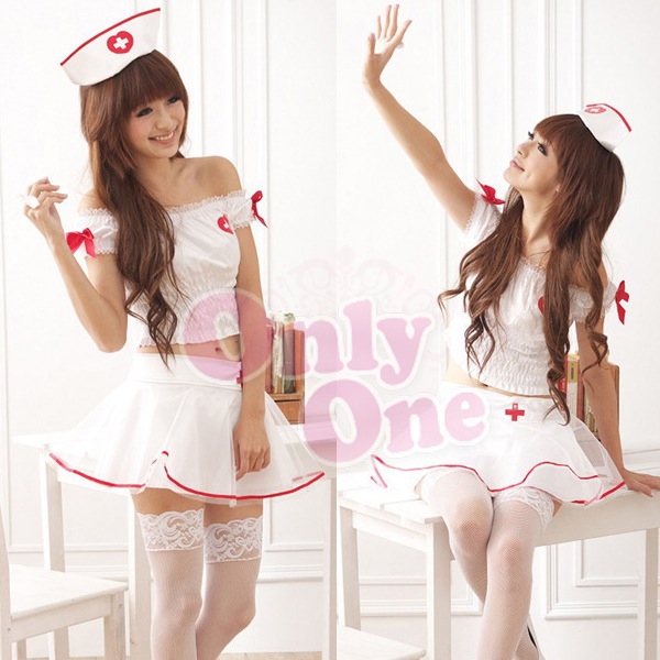 ナース 服 コスプレ ハロウィン コスチューム(Nurse Cosplay) k05024
