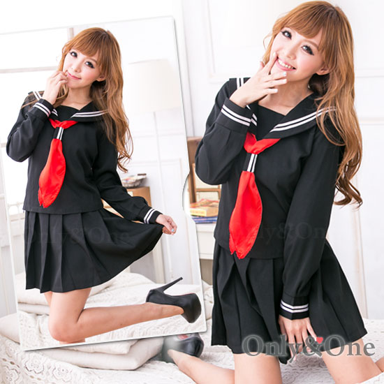 セーラー服 コスプレ 制服 ハロウィン(Sailor Cosplay) k07075