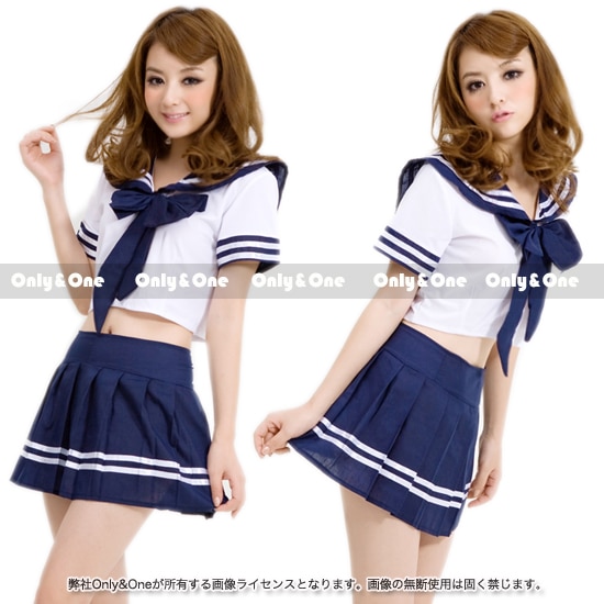 セーラー服 コスプレ 制服 ハロウィン(Sailor Cosplay) k07078