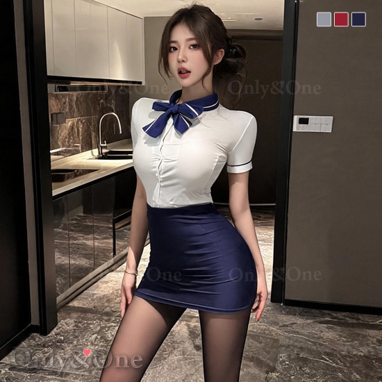 CA コスプレ・キャビンアテンダント ハロウィン(Cabin Attendant Cosplay) k08028