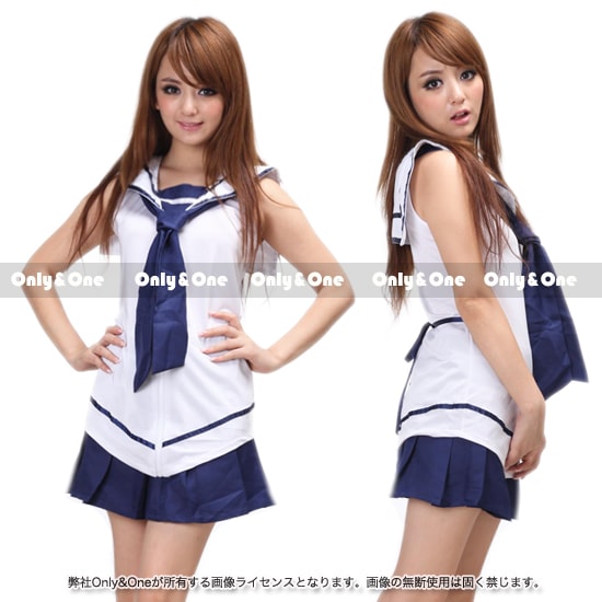 セーラー服 コスプレ 制服 ハロウィン(Sailor Cosplay) k07119