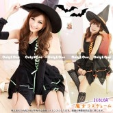 コスプレ 魔女 ハロウィン(Halloween Cosplay Witch) k04066|魔女|コスプレ・コスチューム