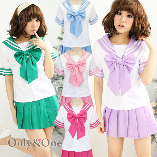 セーラー服 コスプレ 制服 ハロウィン(Sailor Cosplay) k07154