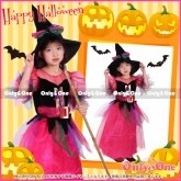 ハロウィンコスプレ子供 魔女(Halloween Cosplay child Witch) k04089|ハロウィン コスプレ|コスプレ・コスチューム