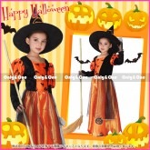 ハロウィンコスプレ子供 魔女(Halloween Cosplay child Witch) k04096|ハロウィン コスプレ|コスプレ・コスチューム
