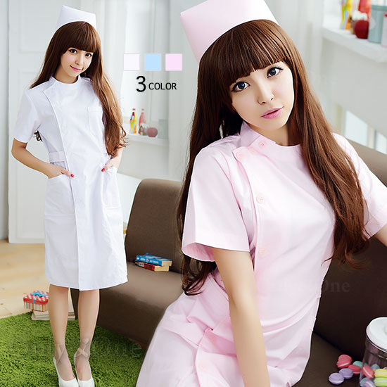 ナース 服 コスプレ ハロウィン コスチューム(Nurse Cosplay) k05051-1
