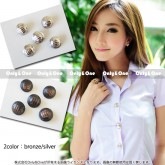 タイ女子大生制服 組み合わせ自由 シャツ専用ボタンカバー|アクセサリー・小物|アクセサリー・小物
