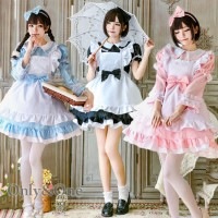 メイド 服 コスプレ ハロウィン コスチューム(Maid Cosplay) k02006