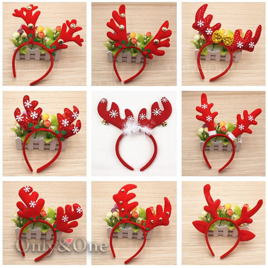 サンタ コスプレ コスチューム 鈴付きサンタ トナカイ カチューシャ アイテム 仮装 変装用カチューシャ