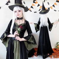 コスプレ 魔女 ハロウィン(Halloween Cosplay Witch) k04004|魔女|コスプレ・コスチューム